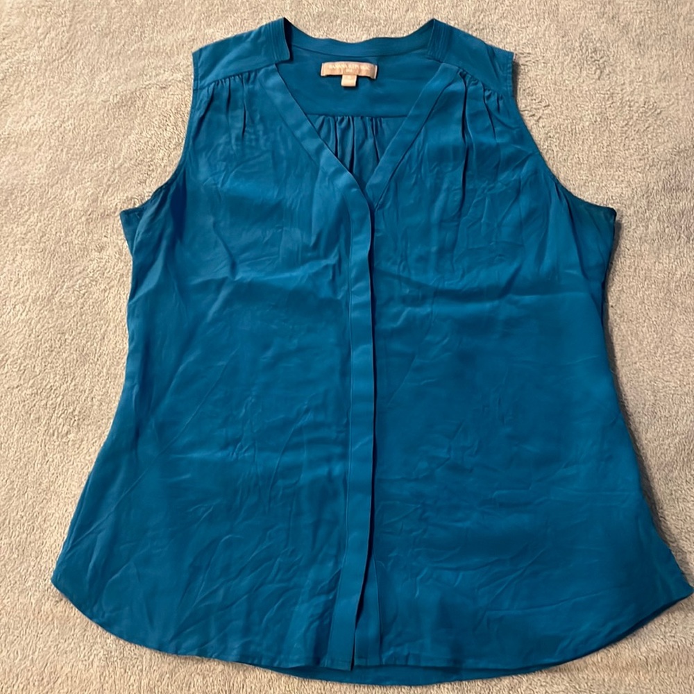 Banana Republic Silk (S) Blouse - Blue